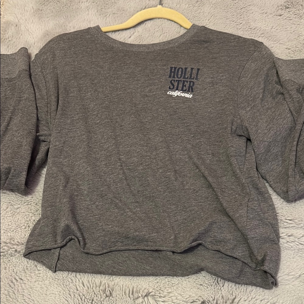 Hollister Gray Sweatshirt